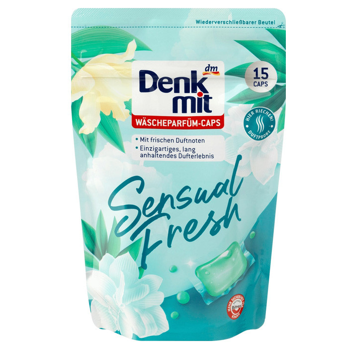 Капсули для прання Denkmit Sensual Fresh Парфумовані 15 шт
