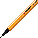 Файнлайнер "Stabilo 88" №46 0,4мм black/чорний(10), фото 3