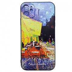 Чохол панель для Apple iPhone 13 Pro Max Alitek Art Ван Гог Нічна тераса кафе