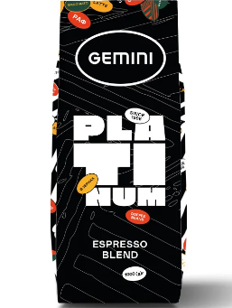Кава в зернах Gemini Espresso Platinum 1 кг Україна