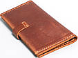 Мужское кожаное портмоне Manufatto коричневый, фото 4