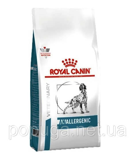 Royal Canin ANALLERGENIC корм для собак у разі харчової алергії, 3 кг