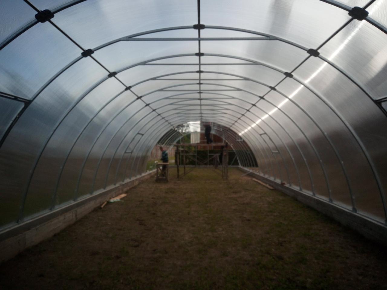 Каркас 5х8м теплиці полікарбонатної "Западенська 5+", фото 1