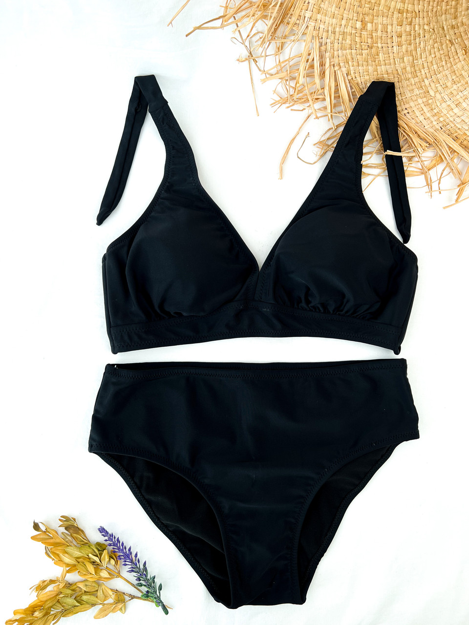 Купальник женский больших размеров, черного цвета 44 (ID#1581326492 ...