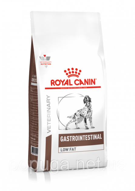 Royal Canin GASTRO INTESTINAL Low Fat корм для собак у разі порушення травлення, 12 кг