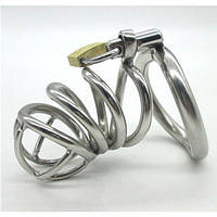Stainless Steel Male Chastity Device With arc-shaped Cock Ring | Promax