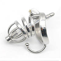 Stainless Steel Male Chastity Cage with Base Arc Ring Devices | Promax