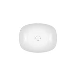 Раковина-чаша Qtap Cardinal 500х380х140 White з донним клапаном QT04117050TW