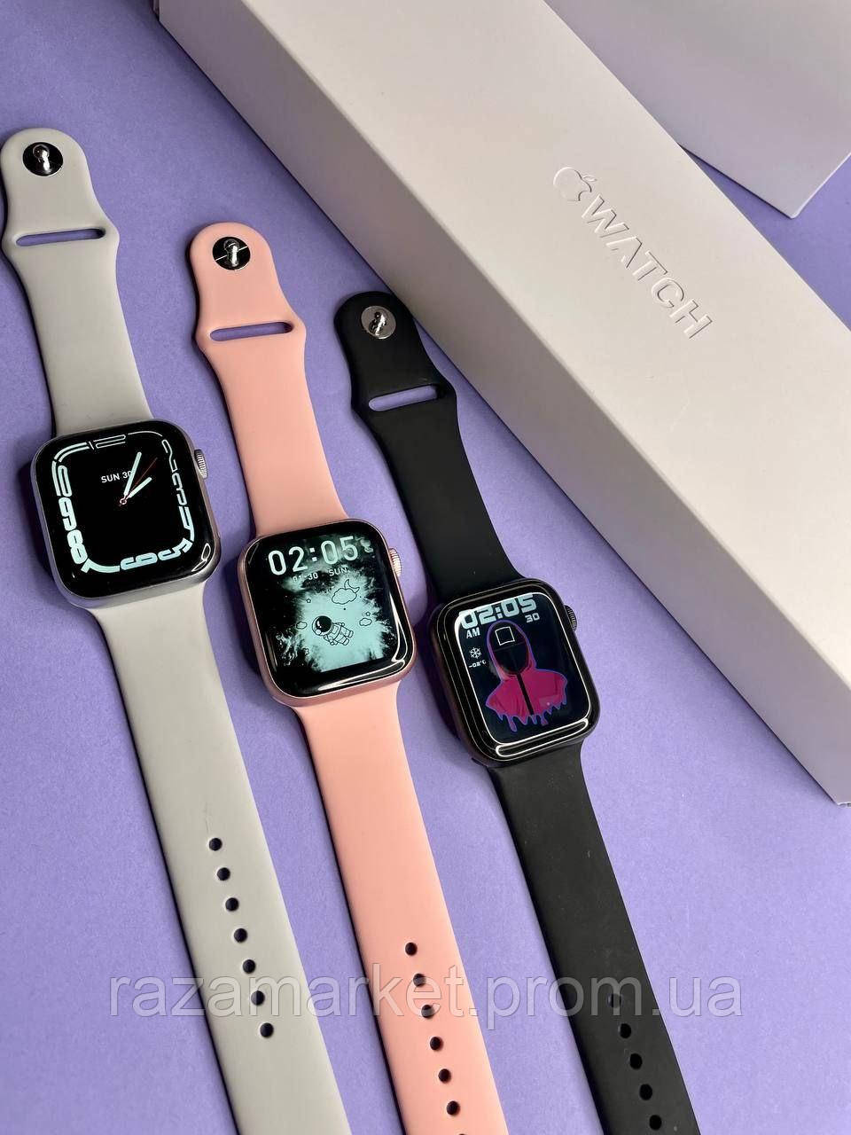 Смарт Часы Smart Watch S7 Умные Часы Черного и Других Цветов Смарт Часы ...