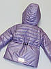 Куртка демісезонна для дівчинки "Кариса" бузок 92, фото 4
