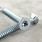 Саморіз-флюгель 6.3х70 зі свердлом з крильцями для кріплення дерева до металу Metrex, 50 шт, фото 3