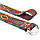 Ремінь для йоги Print MS 2725, розмір 183*3.8 см, різний. кольору ромбики, фото 3
