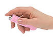 Розкішний вібратор PILLOW TALK - Flirty Pink з кристалом Swarovski, гнучка голівка, фото 5