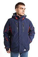 Чоловіча зимова куртка оригінальна Columbia термокуртка гірськолижна синя тепла
