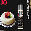 Змазка на водній основі System JO GELATO White Chocolate Raspberry(30 мл) без цукру і парабенів, фото 3