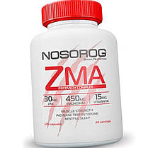 Вітаміни цинк магній Nosorog ZMA 120 caps, фото 5
