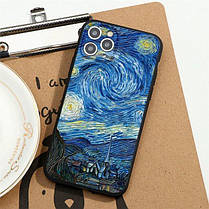 Чохол для Apple iPhone 7, 8 і SE 2020 Alitek Art Ван Гог Зіркова ніч (no sign), фото 4