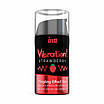 Рідкий вібратор Intt Vibration Strawberry (15 мл), густий гель, дуже смачний, діє до 30 хвилин, фото 2