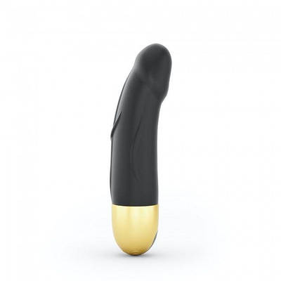 Вібратор Dorcel Real Vibration S Gold 2.0, діам 3,7 см, що перезаряджається, для точки G