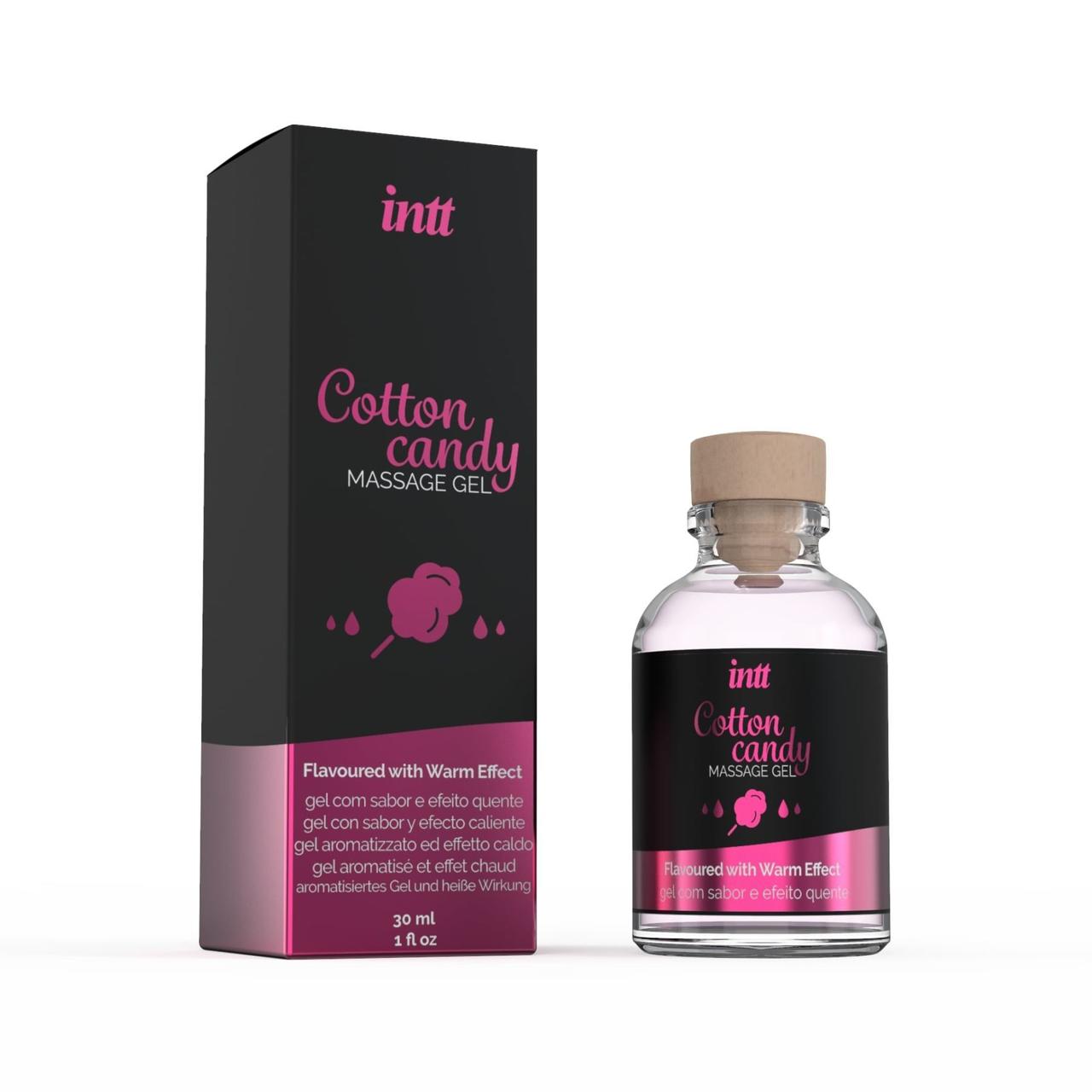 Гель для інтимних зон Intt Cotton Candy (30 мл) розігріваючий