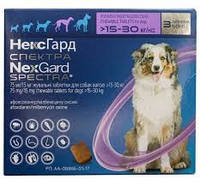 НексГард Спектра L 15-30кг- жевательная таблетка для собак 3таб