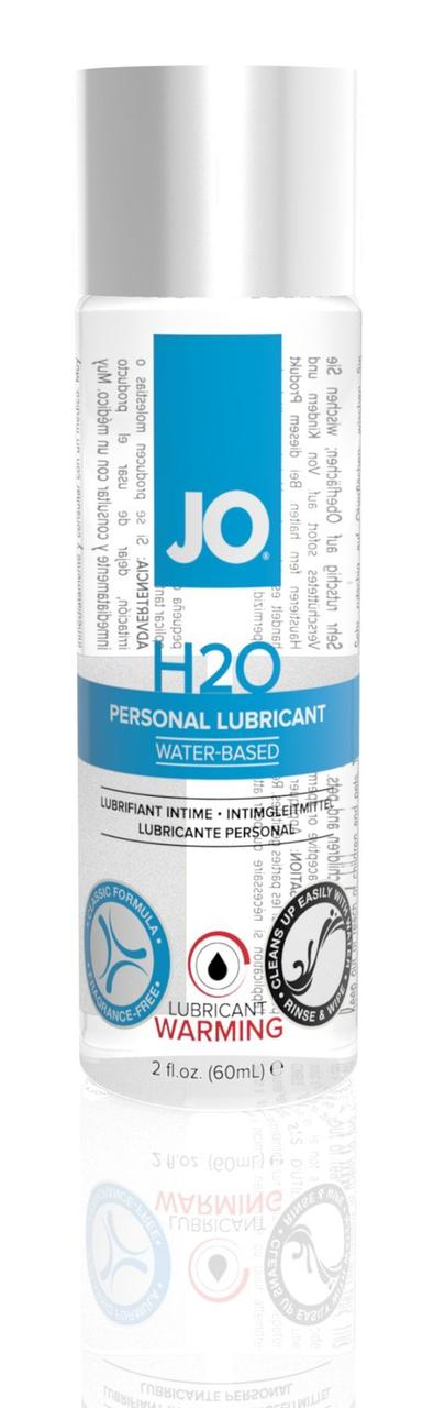 Зігріваюча змазка на водній основі System JO H2O WARMING (60мл) з екстрактом м'яти перцевої