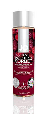 Змазка на водній основі System JO H2O - Raspberry Sorbet (120 мл) без цукру, рослинний гліцерин
