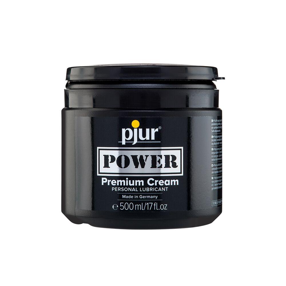 Густа змазка для фістінга і анального сексу pjur POWER Premium Cream 500 мл на гібридній основі