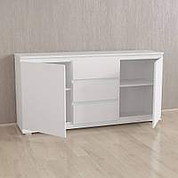 Комод із шухлядами MebelProff Komod 6, тумба для зберігання речей Бетон