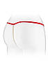 Трусики-стрінги з перловою ниткою Secret Fashion VENUSINA Red, фото 2