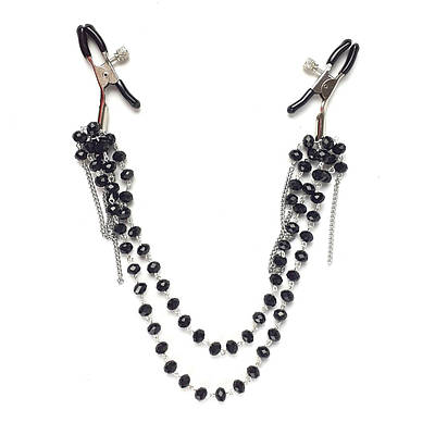 Затискачі для сосків Art of Sex - Nipple clamps Sexy Jewelry Black