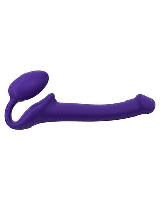 Безремневой страпон Strap-On-Me Violet S, повністю регульований, діаметр 2,7 см