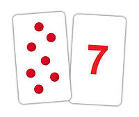 Карточки Игры-парочки Рахування 15 пар карточек, в пак.13*10см, ТМ Вундеркинд с пеленок, Украина
