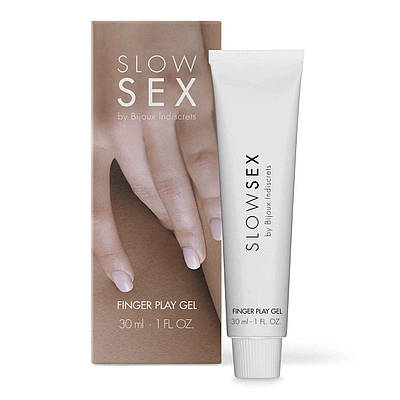 Гель-змазка для мастурбації Bijoux Indiscrets SLOW SEX — Finger play gel