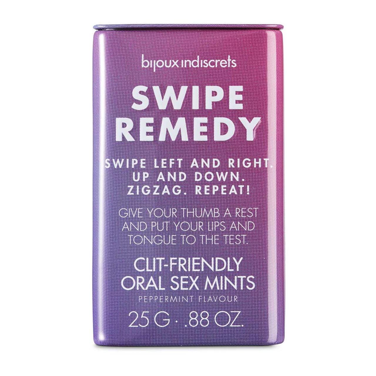 М'ятні цукерки Bijoux Indiscrets Swipe Remedy — clitherapy oral sex mints