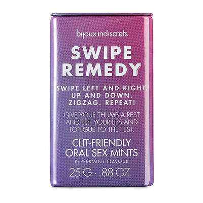 М'ятні цукерки Bijoux Indiscrets Swipe Remedy — clitherapy oral sex mints