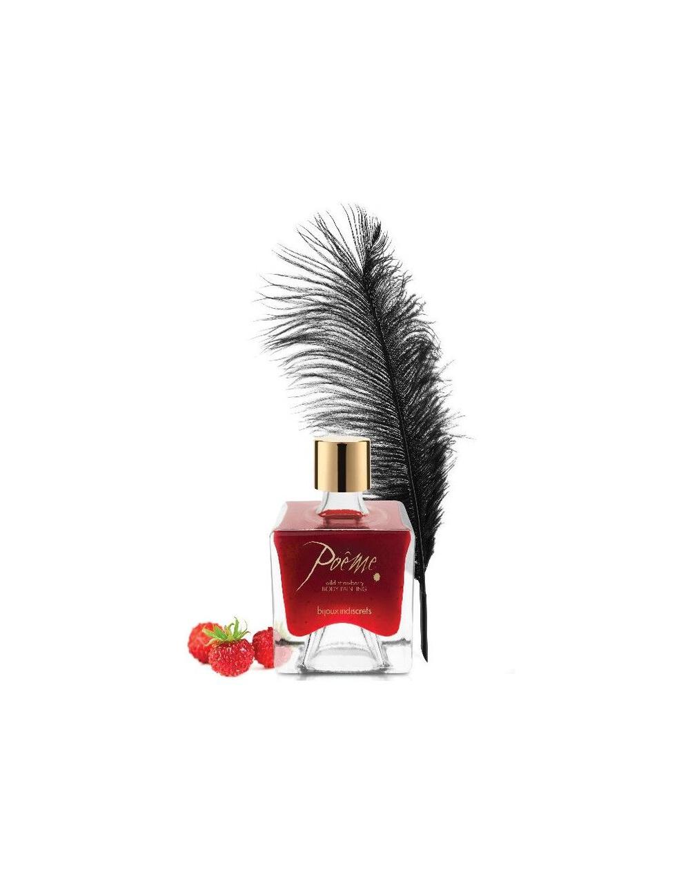 Розпродаж! Фарба для тіла Bijoux Indiscrets Pochorme — Wild Strawberry (термін 05.2022)