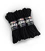 Бавовняна мотузка для Шибарі Feral Feelings Shibari Rope, 8 м чорна, фото 2