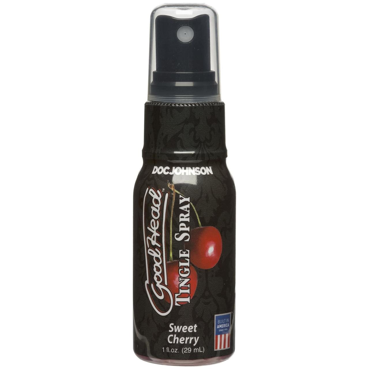 Спрей для мінету Doc Johnson GoodHead Tingle Spray — Sweet Cherry (29 мл) зі стимулювальним ефектом