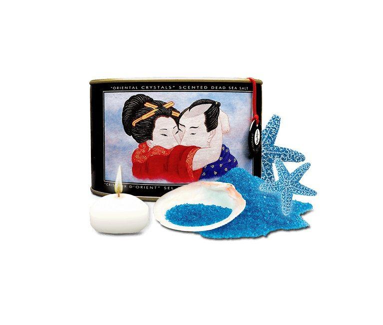 Сіль для ванни Shunga Oriental Crystals Bath Salts — Ocean Breeze (600 г), сіль Мертвого моря