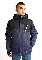 Чоловіча зимова куртка оригінальна Columbia термокуртка гірськолижна синя тепла
