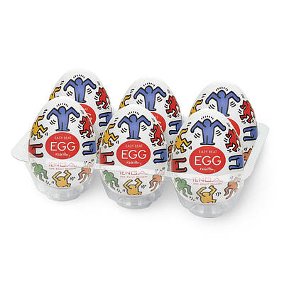 Набір Tenga Keith Haring EGG Dance (6 яєць)