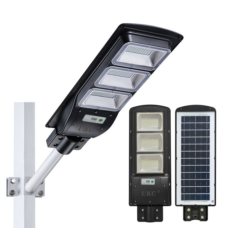 Світильник вуличний на сонячній батареї з датчиком руху UKC Cobra R3 375 W (7780)