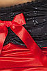 Сорочка приталені з відкритою спиною LENA CHEMISE red 4XL/5XL - Passion, трусики, фото 3