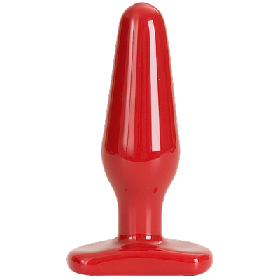 Анальна пробка Doc Johnson Red Boy - Medium 5.5 Inch, макс. діаметр 4см