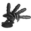 Кріплення для душу з присоском Doc Johnson Vac-U-Lock — Deluxe Suction Cup Plug для іграшок, фото 2