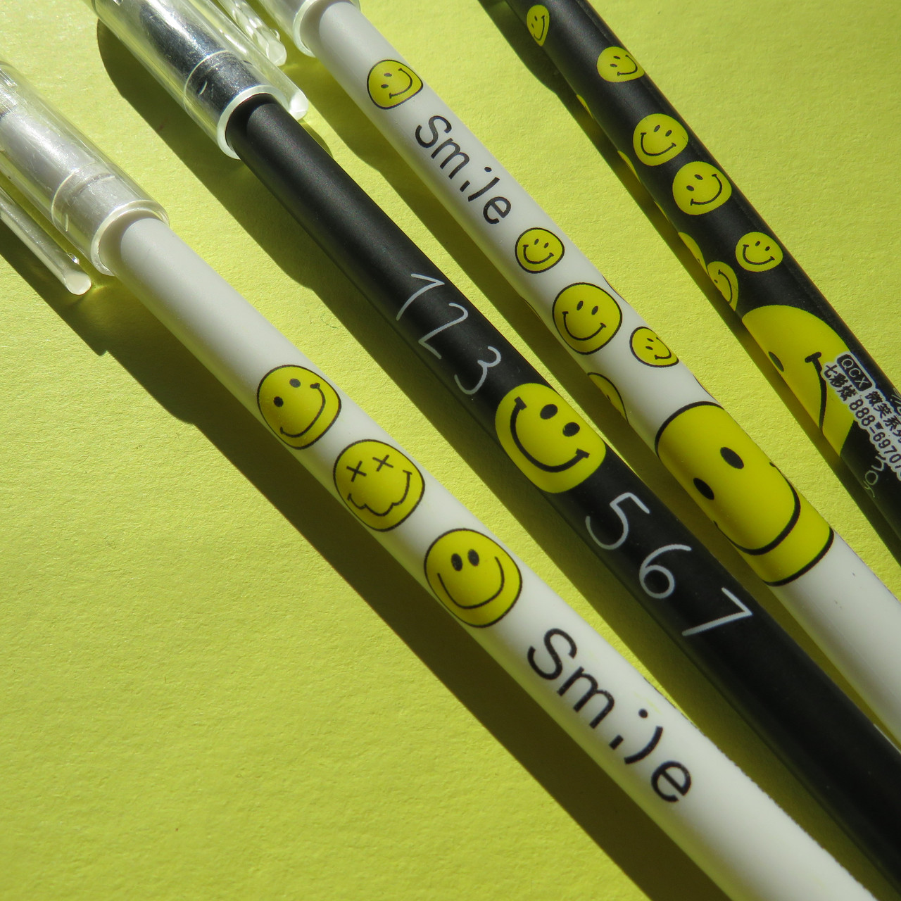 Ручка гелева, пиши-стирай, JO Smile синя