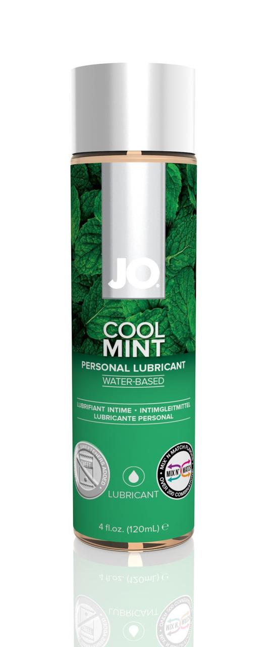 Змазка на водній основі System JO H2O - Cool Mint (120 мл) без цукру, рослинний гліцерин
