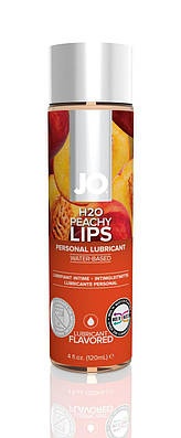 Змазка на водній основі System JO H2O - Peachy Lips (120 мл) без цукру, рослинний гліцерин