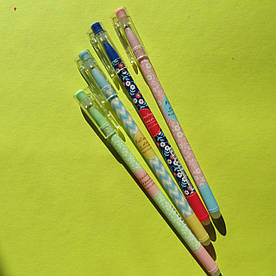Ручка гелева, пиши-стирай, JO Happiness синя